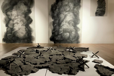 Marina Talutto "Dym" - wystawa w Bałtyckiej Galerii Sztuki Współczesnej w Ustce, 2022